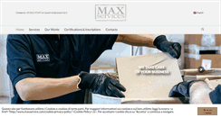 Desktop Screenshot of maxservice.it